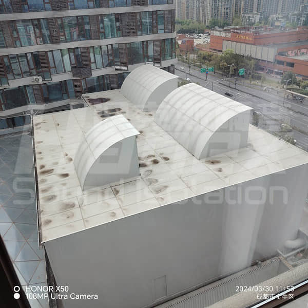 2024項目案例|成都金牛區項目冷卻塔噪音治理項目案例